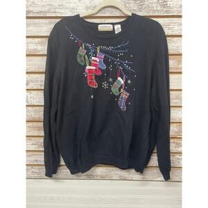 Vintage Alfred Dunner Women's Ugly Christmas Sweater Plus Size 2x